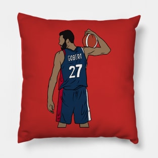 Rudy Gobert France Pillow