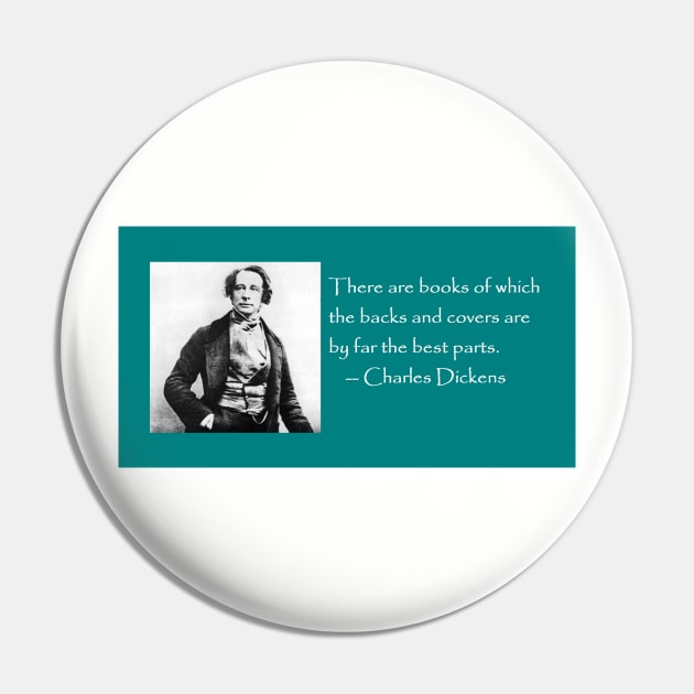 Charles Dickens / books quote Pin by djrunnels