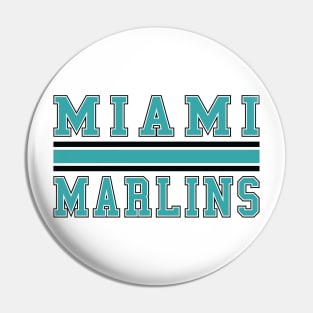 Miami Marlins Baseball Pin