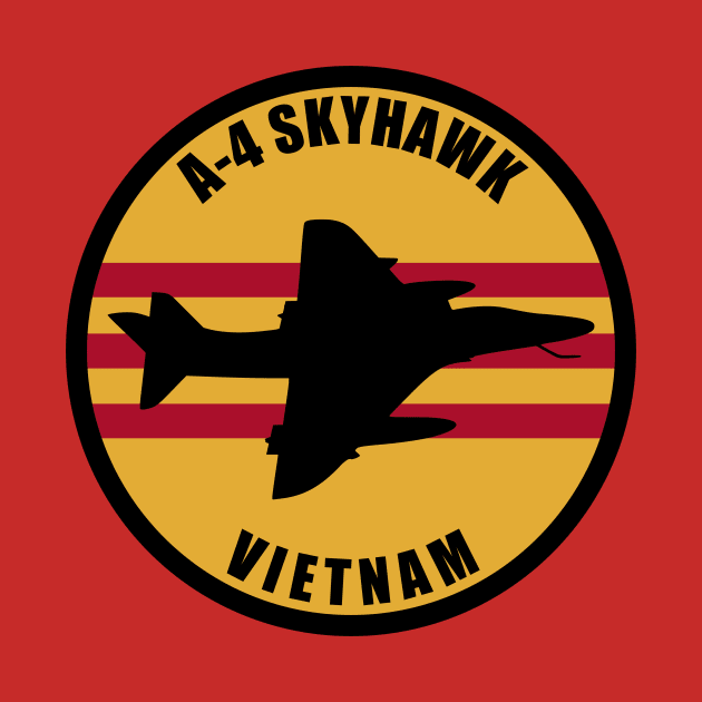 A-4 Skyhawk Vietnam by Tailgunnerstudios