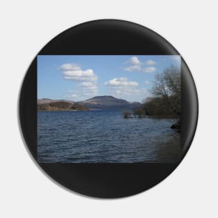 Conic Hill As Seen From Luss, Loch Lomond, Scotland Pin