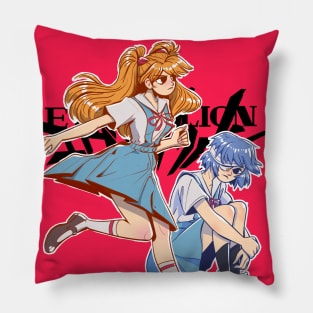 Evangelion - Asuka Langley & Rei Anayami Pillow