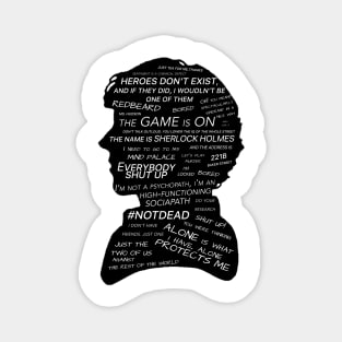 Sherlock Holmes · BBC tv show sherlock Magnet