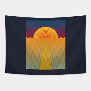 Sunset on the Ocean Tapestry