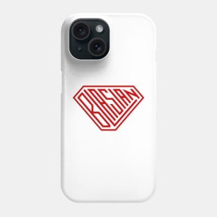 Blasian SuperEmpowered Shield (Red) Phone Case