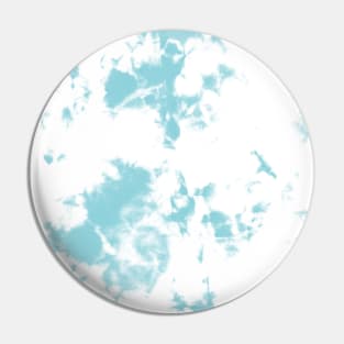 Pool blue and white sky - Tie-Dye Shibori Texture Pin