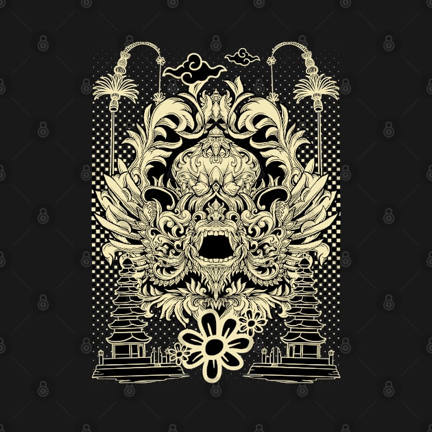 Barong Bali Ilustration 04 by disraya