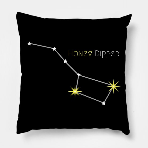 Honey Dipper Pillow by wanderingteez