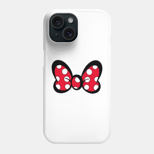 Red bow Phone Case by RayRaysX2