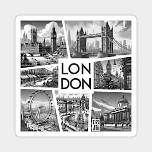 ENGLISH CITY - LONDON - TRAVEL -3 Magnet