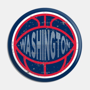 Washington Basketball 2 Pin