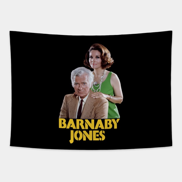 Barnaby Jones - Buddy Ebsen, Lee Meriwether Tapestry by wildzerouk