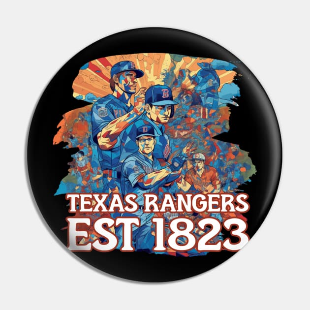 Texas Rangers Pin by Pixy Official