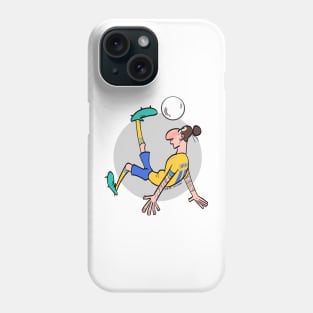 Zlatan Ibrahimovic bicycle kick Phone Case