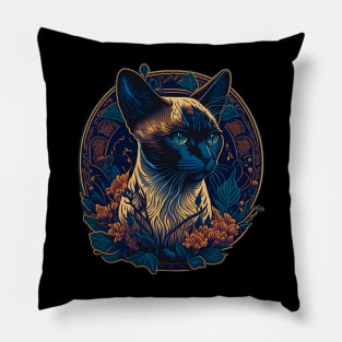 Cat Breed - Siamese Pillow