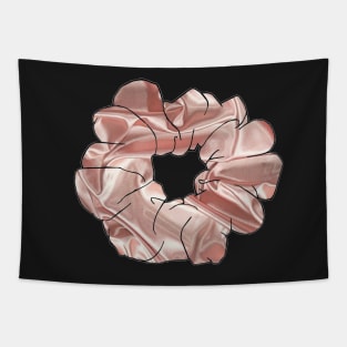 Pink Satin Scrunchie Tapestry