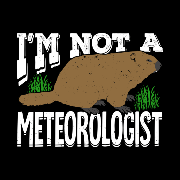 Groundhog Woodchuck Meteorology Meteorologist Gift by Dolde08