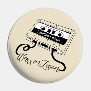 Warren Zevon  - Limitied Cassette Pin