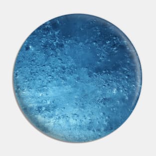 Abstract arctic texture Pin
