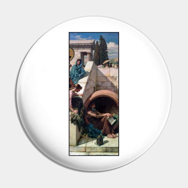 Diogenes by Waterhouse Pin by academic-art