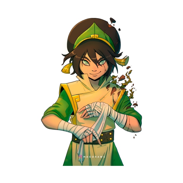 Toph fan art by Maodraws