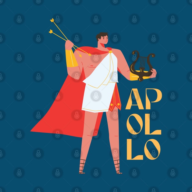 Apollo Greek Mythology by karacayart