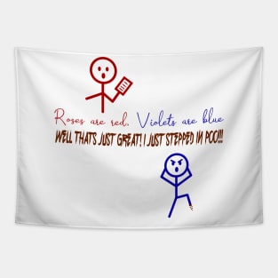 Roses Are Red Violets Are Blue Poem Tapestry