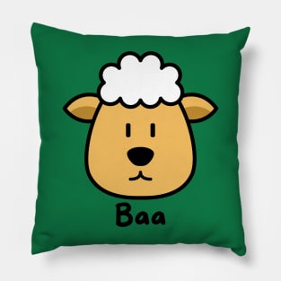 Sheep go baa Pillow