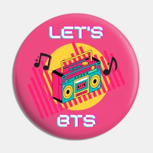 Let's BTS Pin