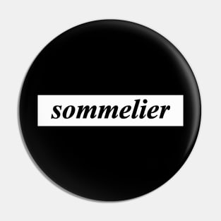 sommelier Pin