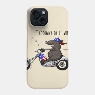 Boar to be wild Phone Case