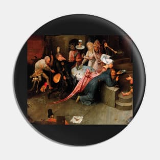 Temptation of St. Anthony - Hieronymus Bosch Pin