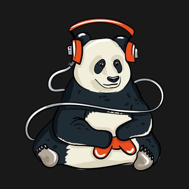 Gaming Panda by LetsBeginDesigns