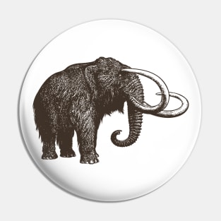 Mammoth Elephant Pin