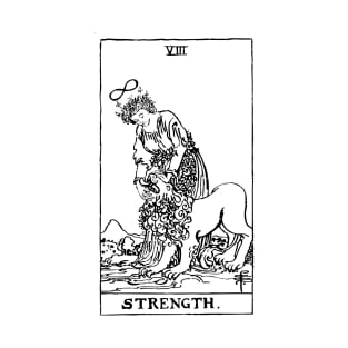 Tarot Card Strength T-Shirt