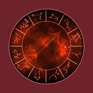 Saggitarius Zodiac Symbol T-Shirt