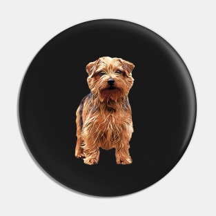 Norfolk Terrier Pin