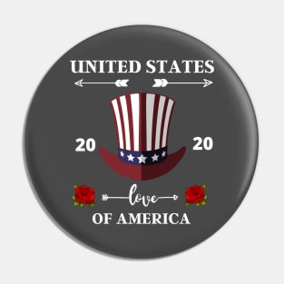 UNITED STATES OF AMERICA Pin