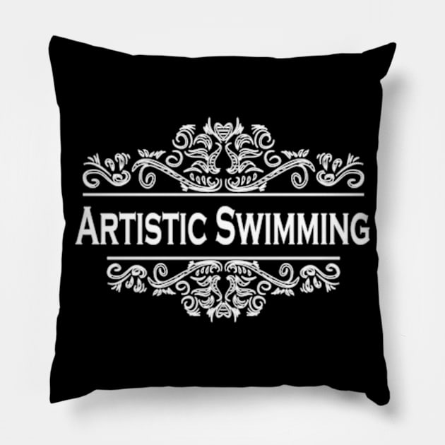 Artistic Swimming Pillow by Shop Ovov