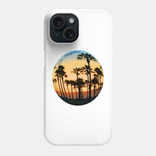 Golden Los Angeles California Beach Sunset Phone Case