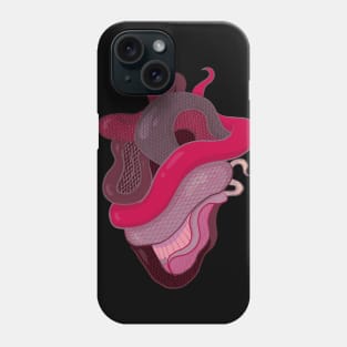 Snake Heart Phone Case