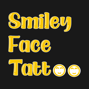 Smiley Face Tattoo T-Shirt