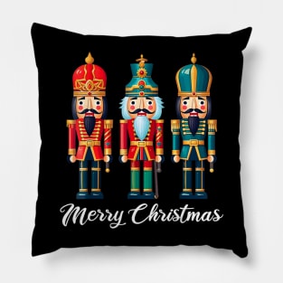 Merry Christmas Nutcracker Ballet Festive Xmas Men Women Pillow