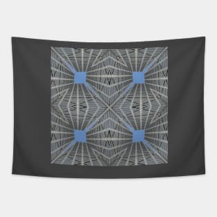 Architect Geometric Strip Abstract Pattern Tapestry