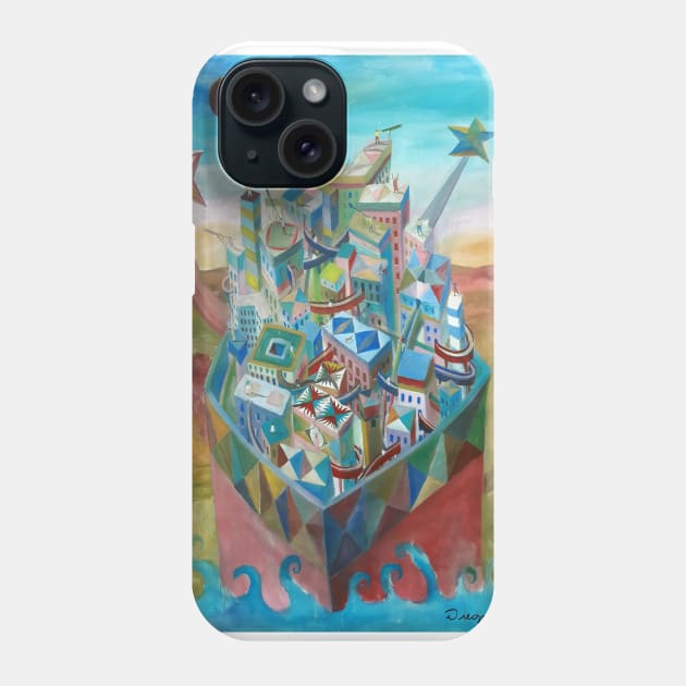 Ciudad 4 Phone Case by diegomanuel