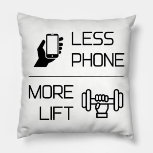 Less Phone, More Lift Pillow