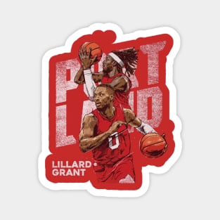 Damian Lillard & Jerami Grant Portland Duo Magnet