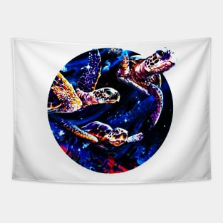 Sea Turtle Tapestry