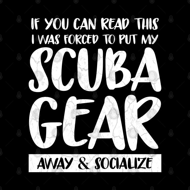 Funny Scuba Diving TShirt Diver Gift Scuba Gear Dive Flag by uglygiftideas