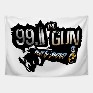 991 The Gun Logo Tapestry